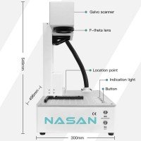 Лазерный станок Nasan LS1 (гравер, сепаратор) Лазерный станок Nasan LS1 (гравер, сепаратор)